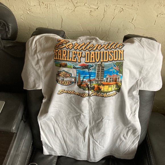 Men’s Harley Davidson Tee - LG - Picture 5 of 9